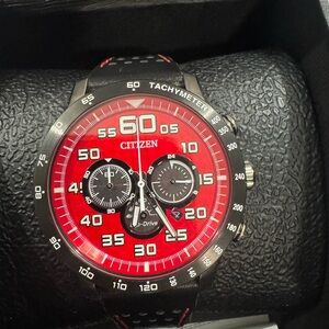 Citizens Men’s Eco watch leather band